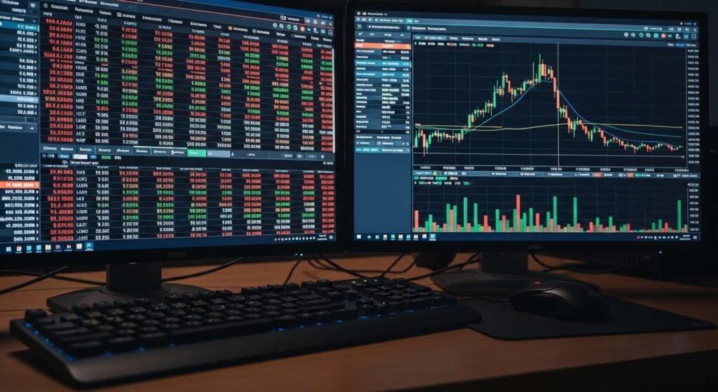 MGM홀짝 분석 데이터와 단기 금융 시장 지표를 대조하는 전문가 화면